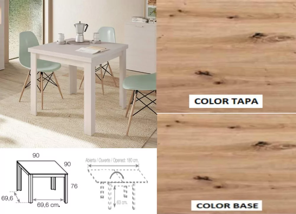 Mesa de jantar extensível ATLANTIS Mesa de jantar extensível ATLANTIS