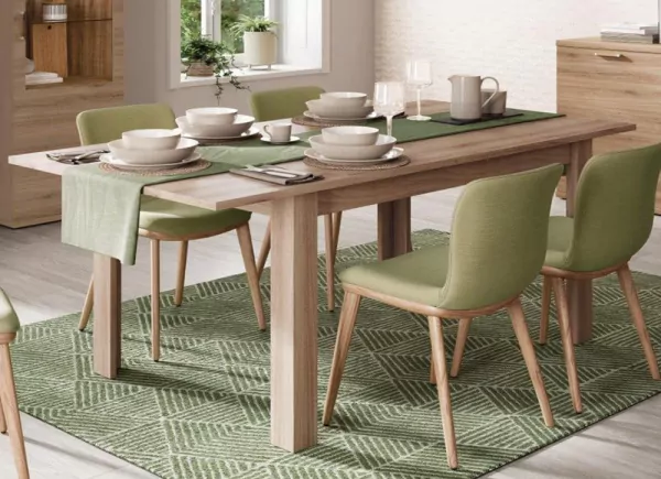 Mesa de jantar extensível lateral ATLANTIS Mesa de jantar extensível lateral ATLANTIS