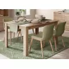 Mesa de jantar extensível com pés deslizantes ATLANTIS Mesa de jantar extensível com pés deslizantes ATLANTIS