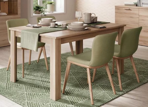 Mesa de jantar extensível lateral ATLANTIS Mesa de jantar extensível lateral ATLANTIS