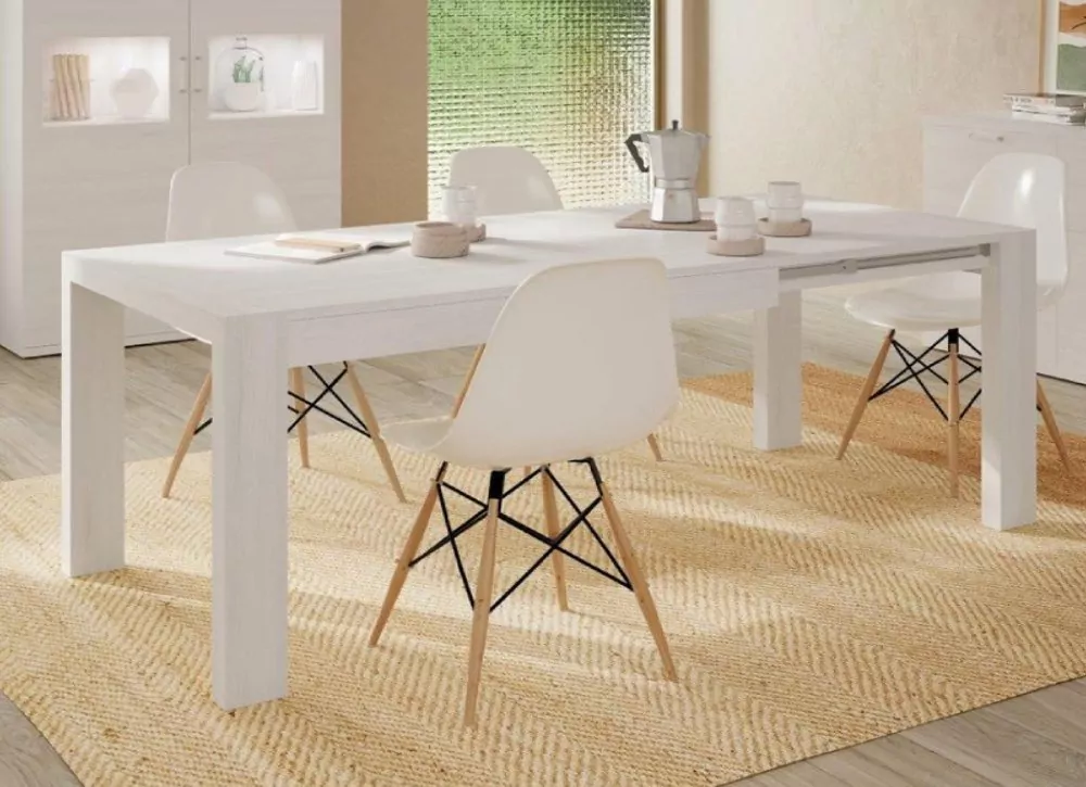 Mesa de jantar extensível com pés deslizantes ATLANTIS Mesa de jantar extensível com pés deslizantes ATLANTIS