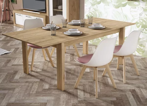 Mesa de jantar extensível lateral ENGLAND