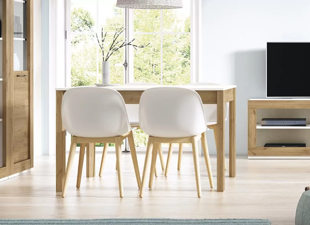 Mesa de jantar extensível lateral ENGLAND