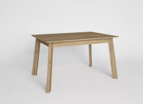 Mesa de jantar extensível com perna inclinada ENGLAND