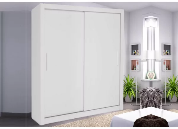 Armário com portas de correr molduradas GRECIA Armário com portas de correr molduradas GRECIA