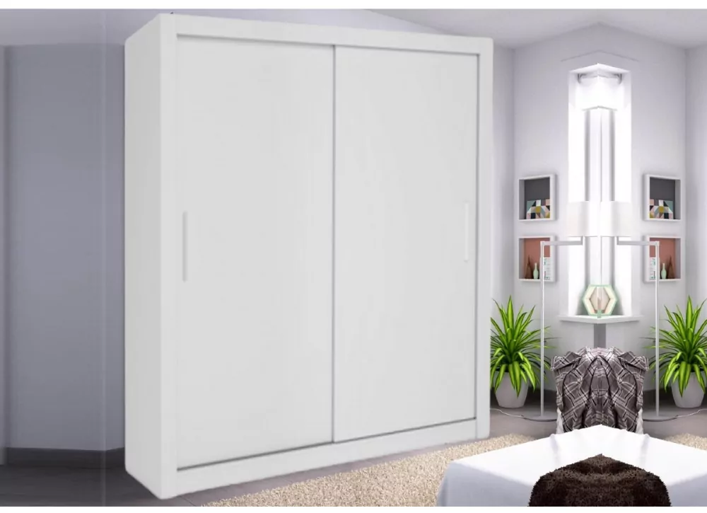 Armário com portas de correr molduradas GRECIA Armário com portas de correr molduradas GRECIA