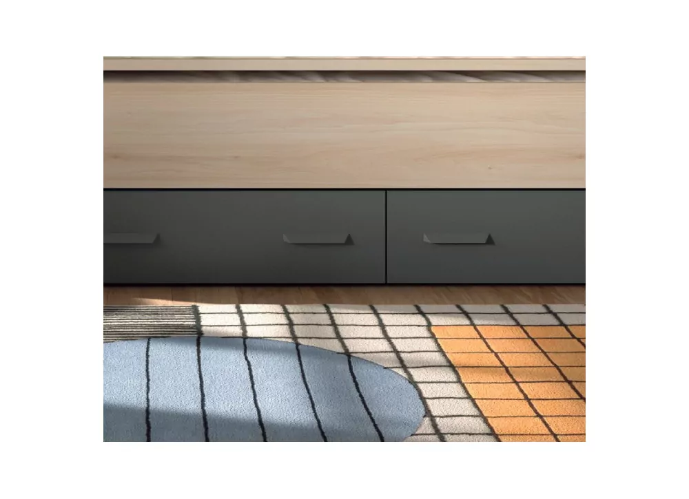 Compacto cama oculta y 2 cajones CORBAN MAXI Compacto cama oculta y 2 cajones CORBAN MAXI