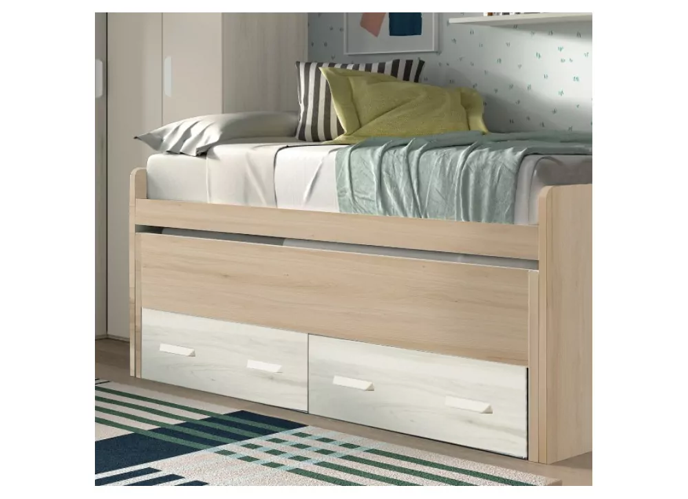 Compacto cama oculta y 2 cajones CORBAN MAXI