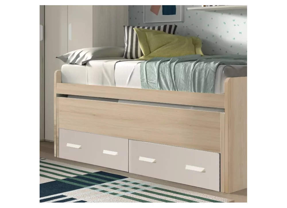 Compacto cama oculta y 2 cajones CORBAN MAXI Compacto cama oculta y 2 cajones CORBAN MAXI