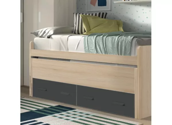 Compacto cama oculta y 2 cajones CORBAN MAXI Compacto cama oculta y 2 cajones CORBAN MAXI