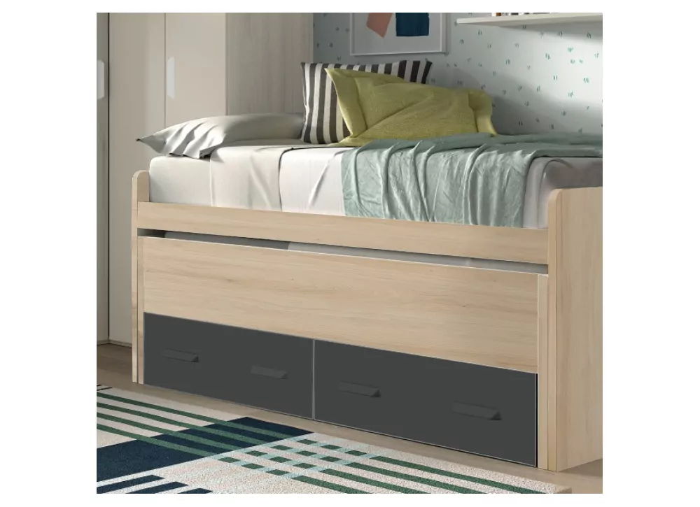 Compacto cama oculta y 2 cajones CORBAN MAXI Compacto cama oculta y 2 cajones CORBAN MAXI