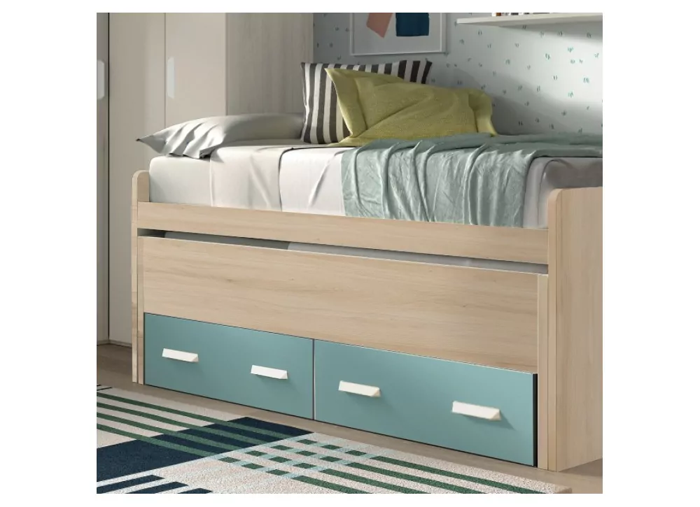 Compacto cama oculta y 2 cajones CORBAN MAXI