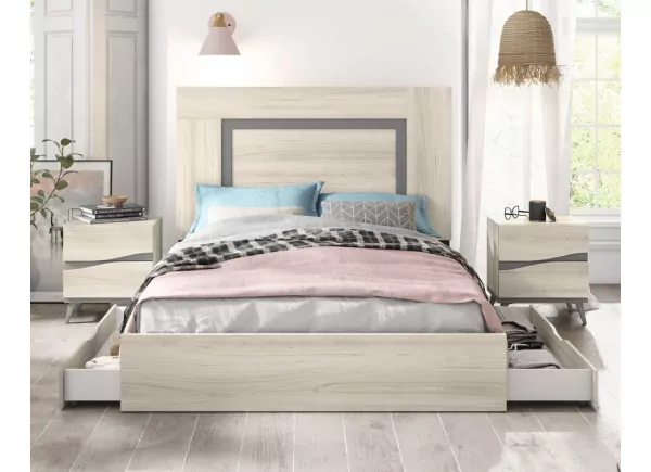 Cama con cajones laterales FLORIDA