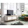Mueble de televisión lacado CANTABRIA Mueble de televisión lacado CANTABRIA