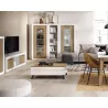 Mueble para salón con vitrinas WELLS Mueble para salón con vitrinas WELLS
