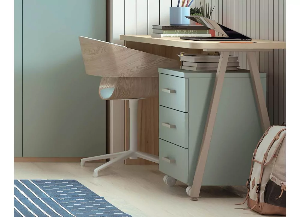 Bloco de gavetas para mesa de estudo CORBAN SUITE