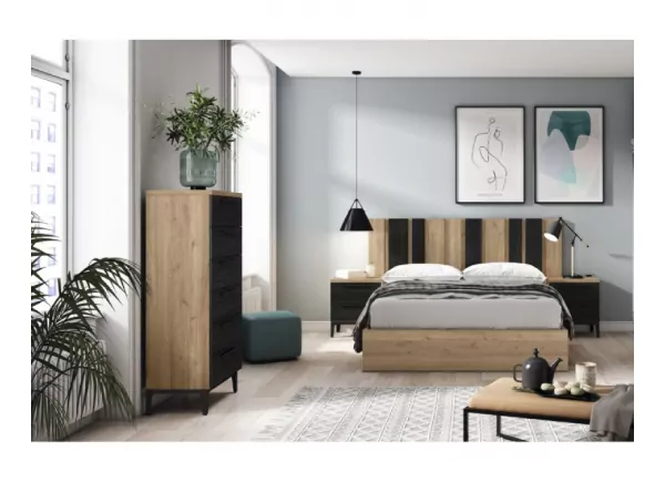 Dormitorio con cabecero corrido florida NEW Dormitorio con cabecero corrido florida NEW