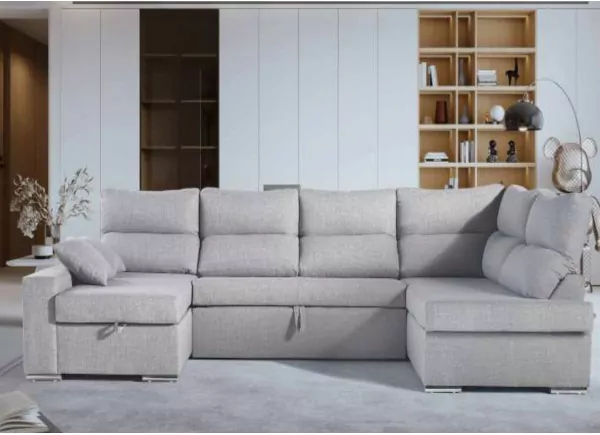 Sofá cama de casal chaise longue CALIFORNIA Sofá cama de casal chaise longue CALIFORNIA