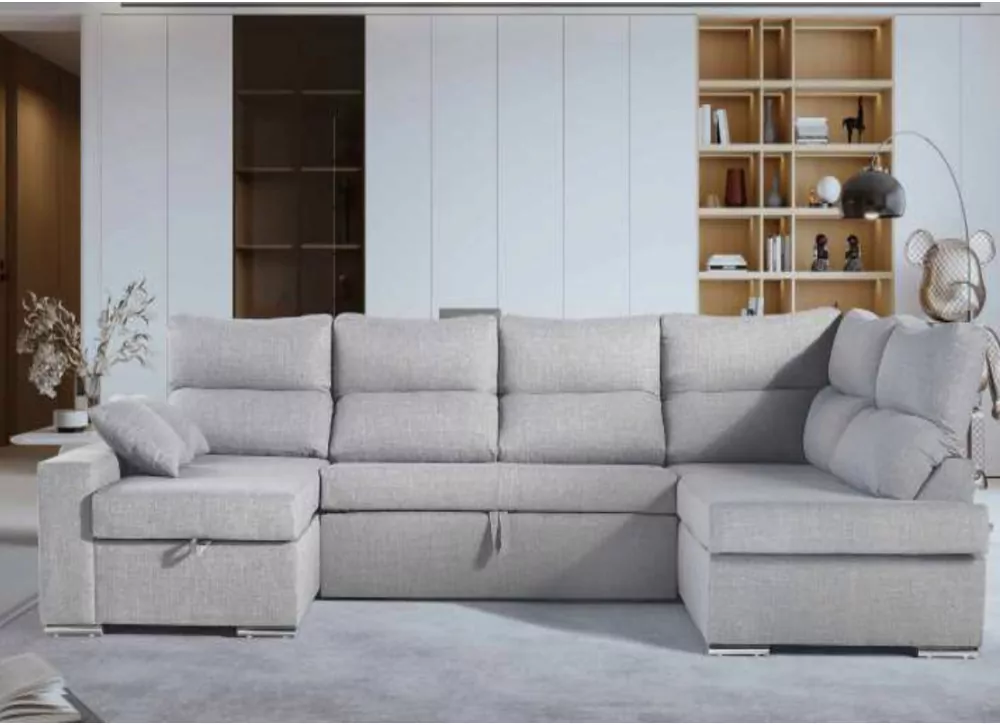 Sofá cama de casal chaise longue CALIFORNIA Sofá cama de casal chaise longue CALIFORNIA