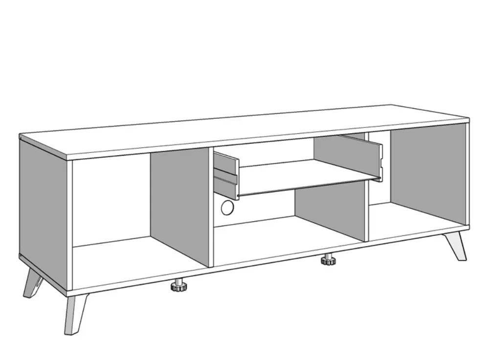 Mesa de TV para sala de estar BRETAÑA Mesa de TV para sala de estar BRETAÑA