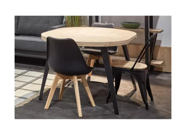 Mesa de comedor redonda extensible EIRE