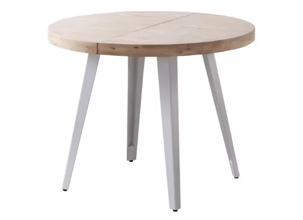 Mesa de comedor redonda extensible EIRE Mesa de comedor redonda extensible EIRE