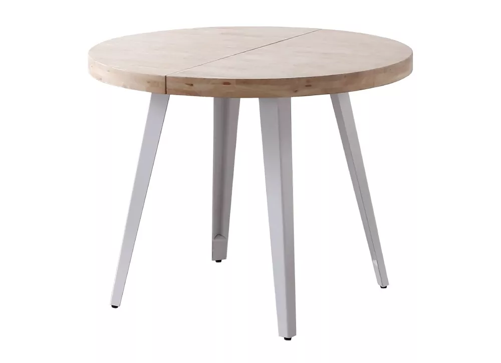 Mesa de comedor redonda extensible EIRE Mesa de comedor redonda extensible EIRE