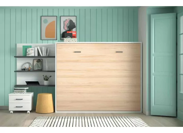 Cama abatible horizontal de 135 ó 150 x 190 corban PLUS