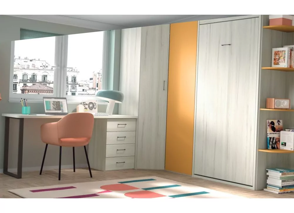Cama dobrável vertical Corban PLUS 90 ou 105 cm