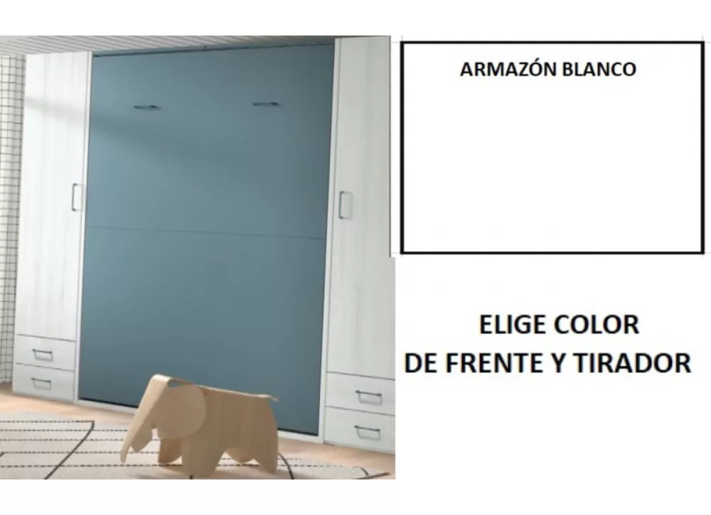 Cama abatible vertical de 135 ó 150 corban PLUS