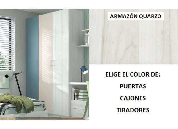Armario 3 puertas batientes corban PLUS Armario 3 puertas batientes corban PLUS