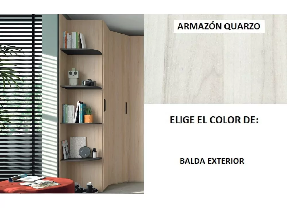 Estantería terminal rinconera corban PLUS
