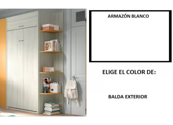 Estantería terminal rinconera corban PLUS