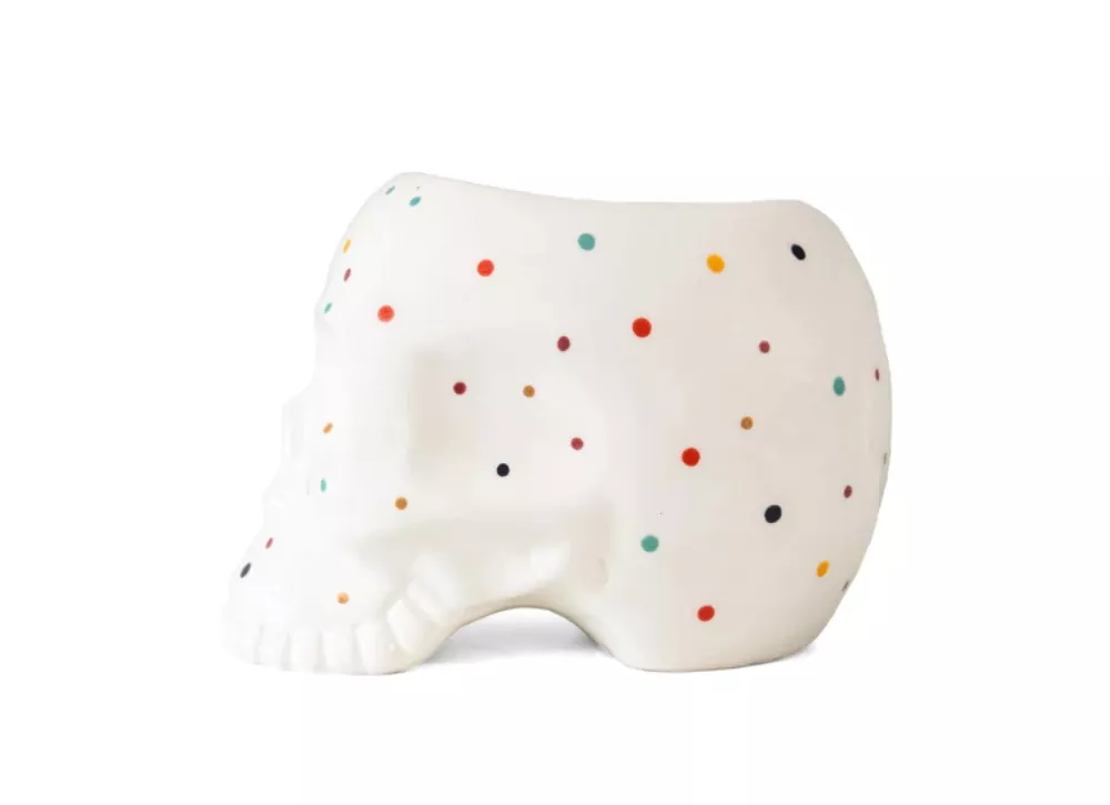 Crânio Macetero com luas LUNI