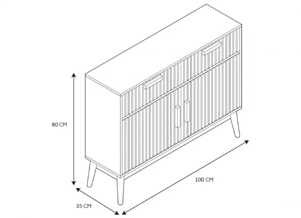 Aparador nórdico GARDEN Aparador nórdico GARDEN