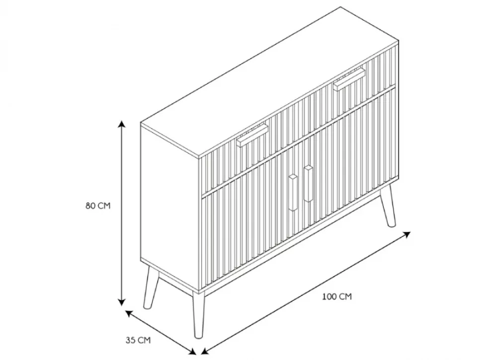 Aparador nórdico GARDEN Aparador nórdico GARDEN