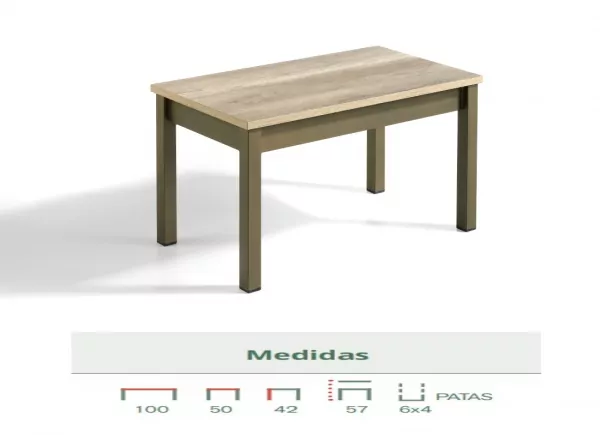 Mesa de centro elevatória CULLERA