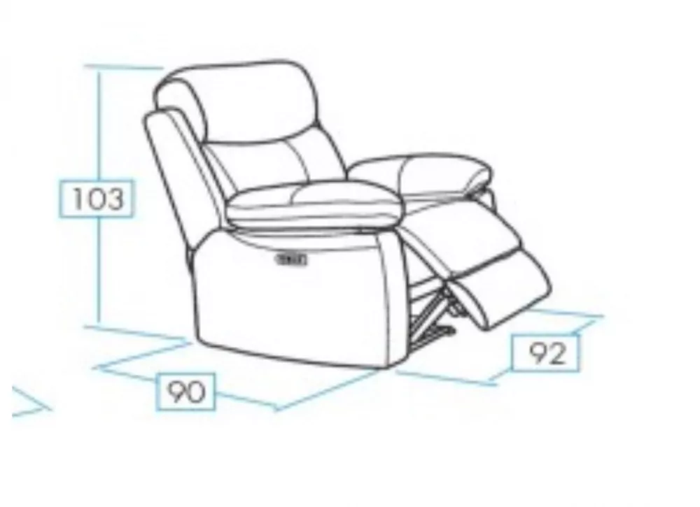Cadeira relaxante com ou sem motor elétrico SIESTA