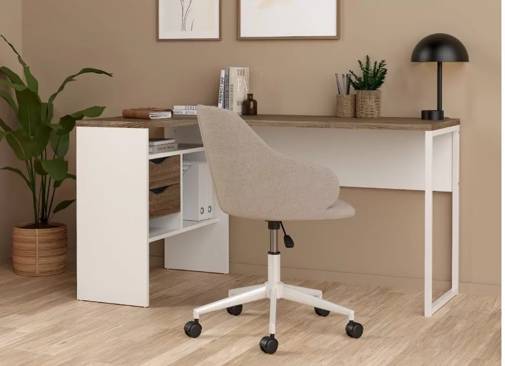 Mesa de canto FIRE com gavetas