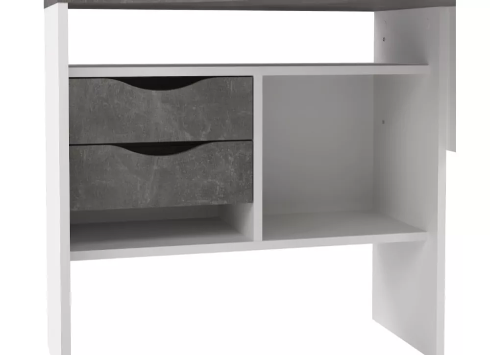 Mesa de canto FIRE com gavetas