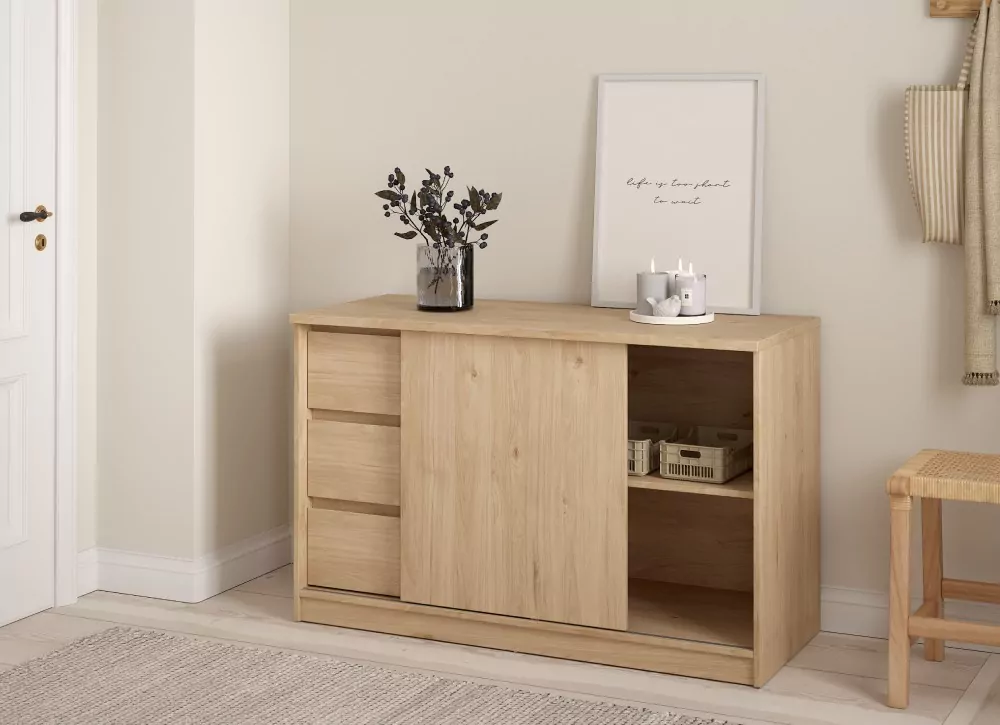 Aparador 1 puerta y 3 cajones DALIA Aparador 1 puerta y 3 cajones DALIA