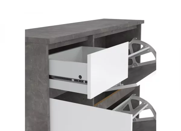 Zapatero 3 puertas y 1 cajón ALICIA