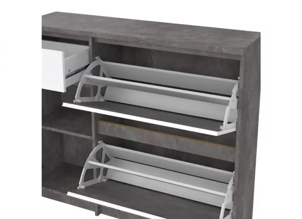 Zapatero 3 puertas y 1 cajón ALICIA