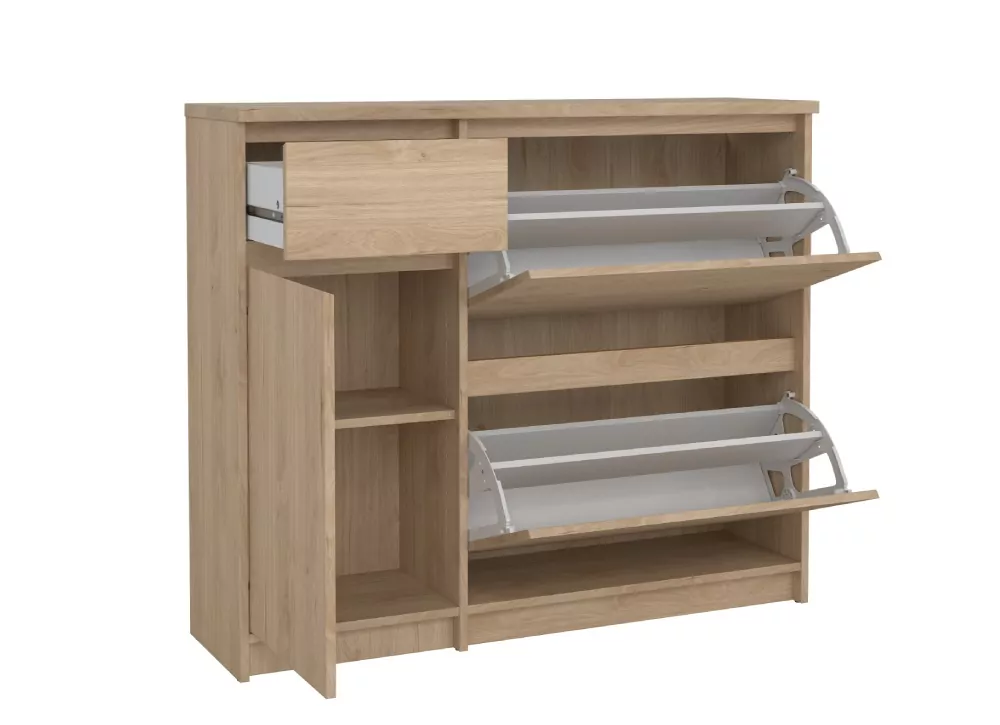 Zapatero 3 puertas y 1 cajón ALICIA Zapatero 3 puertas y 1 cajón ALICIA