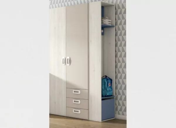 Terminal zapatero con colgadores CLEO Terminal zapatero con colgadores CLEO