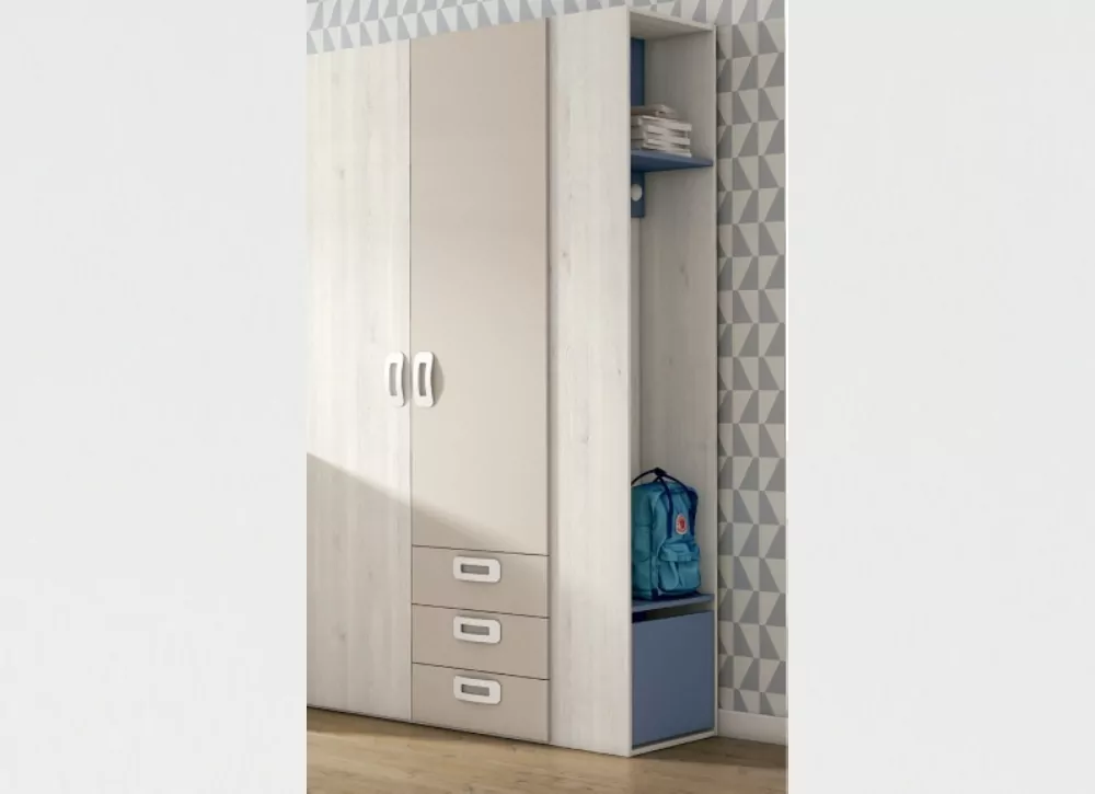 Terminal zapatero con colgadores CLEO Terminal zapatero con colgadores CLEO