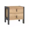 Mesita de noche 3 cajones ANTER Mesita de noche 3 cajones ANTER