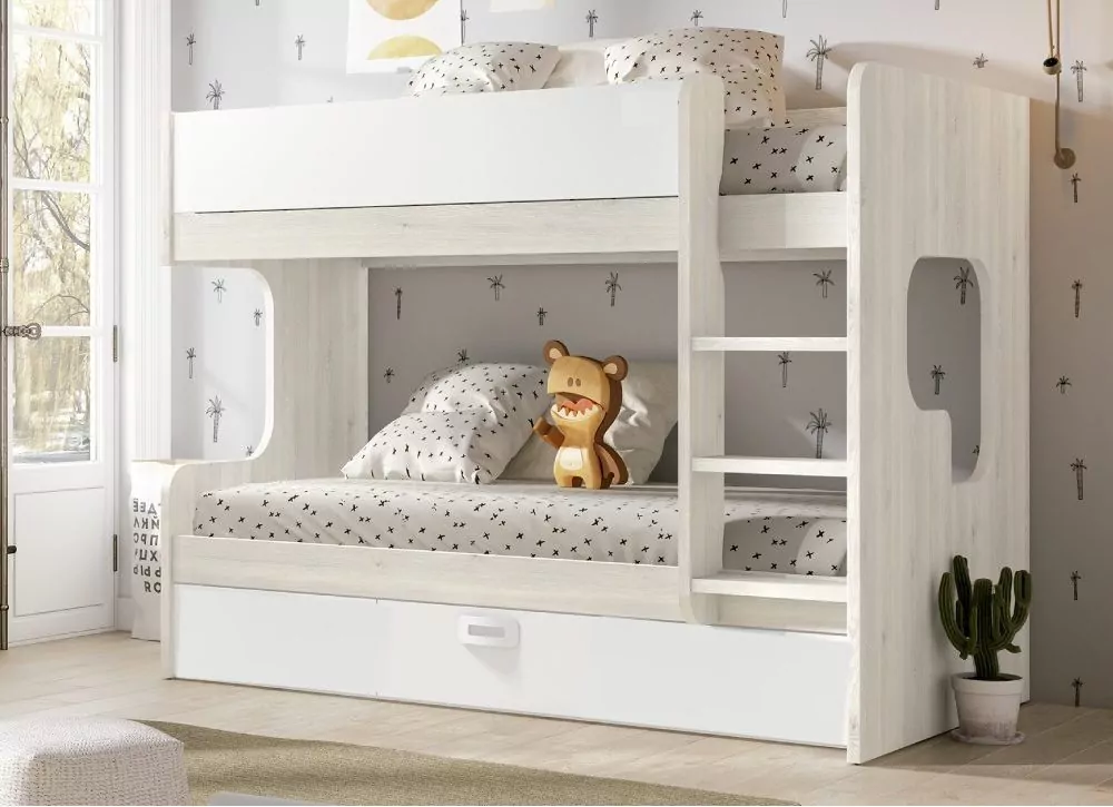 Beliche CLEO com 2 camas + cama auxiliar Beliche CLEO com 2 camas + cama auxiliar