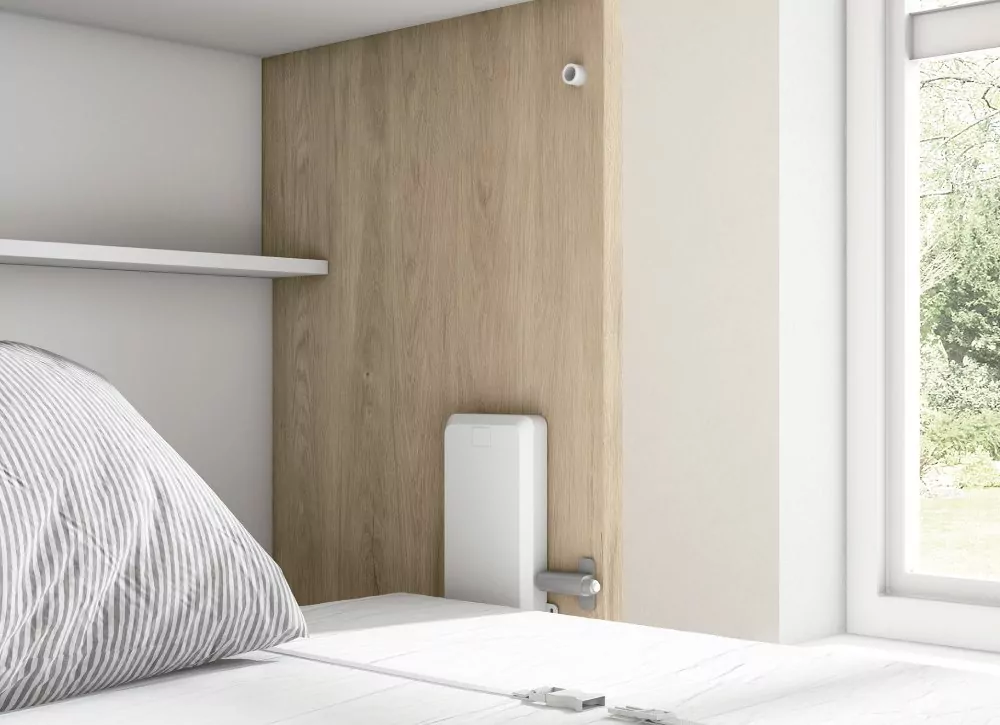 Cama dobrável horizontal com armário CLEO Cama dobrável horizontal com armário CLEO