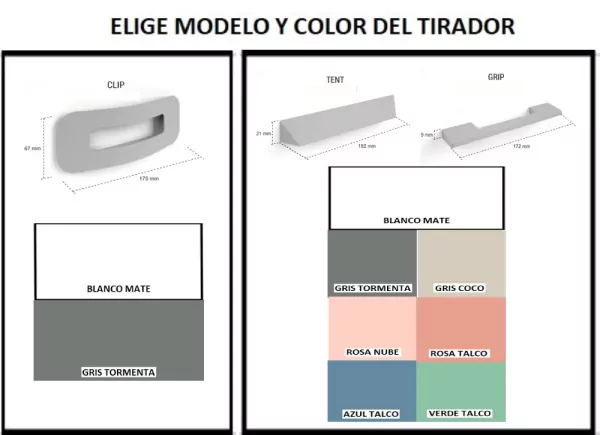 Cama dobrável horizontal com armário CLEO Cama dobrável horizontal com armário CLEO